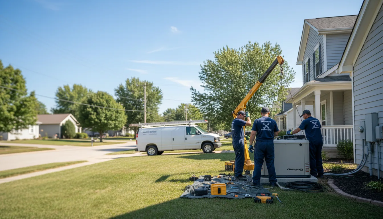 Generator Installation in Cheneyville, LA near me